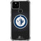 NHL Winnipeg Jets Black Background Google Pixel 5 Clear Case
